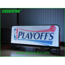 Ledsolution 3G Wireless Roof Taxi Top LED Sign P5 LED Display